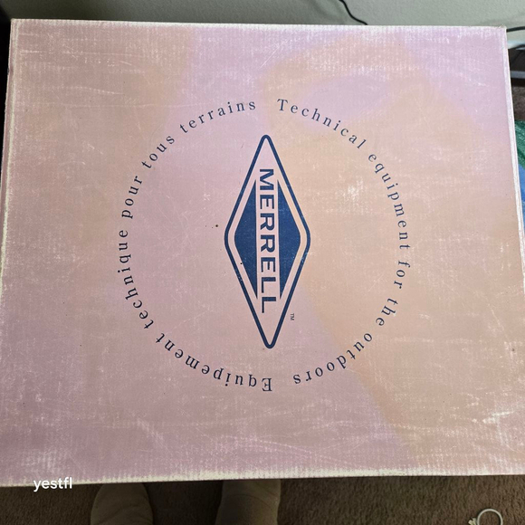 Women's Merrell Ski Boots Size 9 Black Blue Flash single buckle - Picture 3 of 10